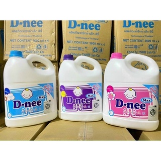 Nước giặt quần áo em bé Dnee 3000ml