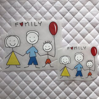 Hình dán nhiệt đủ size- Family