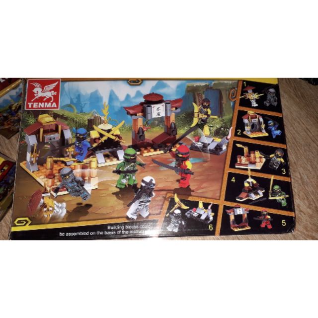 Lắp ráp LegoNinjago Ngồi đền TM6014 rất đẹp