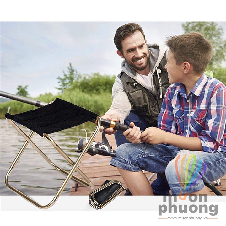 [FRSHIP 20K] Ghế xếp cắm trại dã ngoại câu cá du lịch mini siêu gọn nhẹ - MUÔN PHƯƠNG SHOP | BigBuy360 - bigbuy360.vn