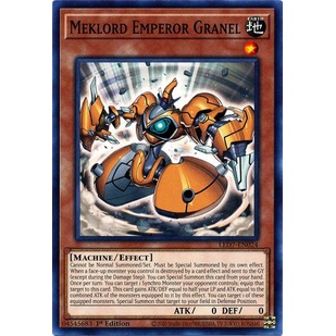 Thẻ bài Yugioh - TCG - Meklord Emperor Granel / LED7-EN024'