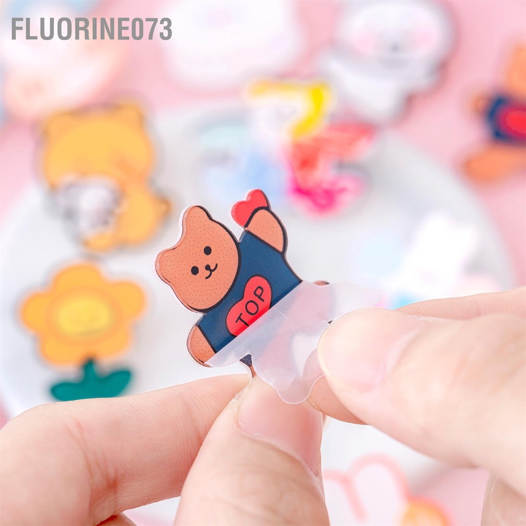 Phụ kiện trang trí Fluorine073 chất liệu acrylic dễ thương xinh xắn