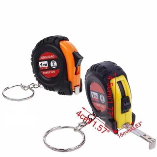 [HÀNG MỚI] Móc khóa thước rút 1 mét