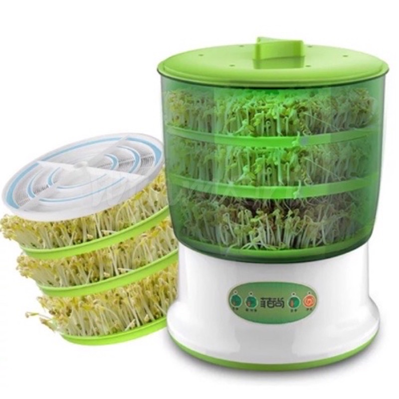 Máy làm giá đỗ 3 tầng tự động phun nước xoay 360 độ
