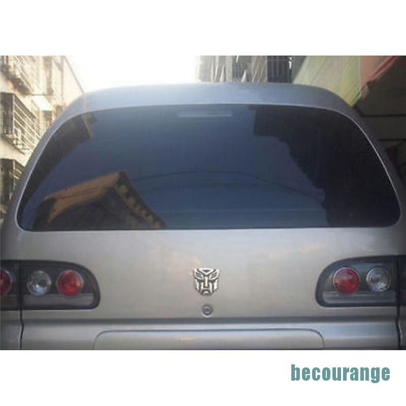 Miếng dán trang trí xe hơi hình transformers 3d