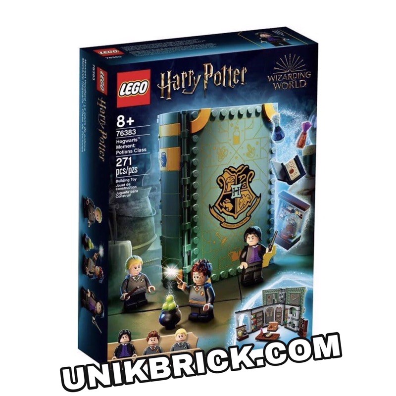 [CÓ HÀNG] Lego UNIK BRICK Harry Potter 76383 Hogwarts Moment: Potions Class Lớp học độc dược chính hãng (như hình).