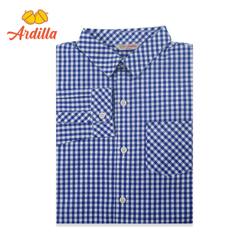 Áo Sơ Mi Dài Tay Bé Trai ARDILLA Họa Tiết Độc Đáo, Chất Liệu Vải Cotton Mềm Mại Cho Bé Từ 2-7 Tuổi AA1800-SMD