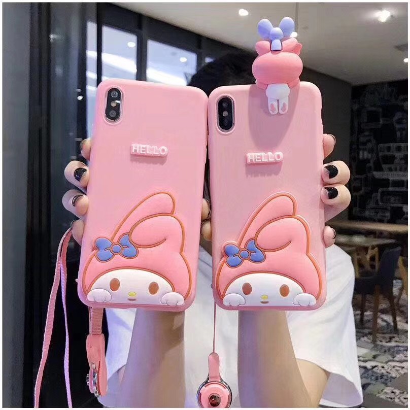 Ốp điện thoại mềm hình Melody Papa cho Samsung Galaxy A12 A32 A52 A21S S20 FE S21 Plus Ultra