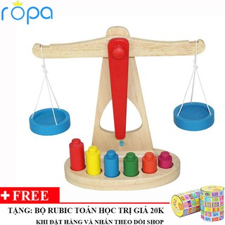 Đồ chơi gỗ, đồ chơi cân gỗ cho bé