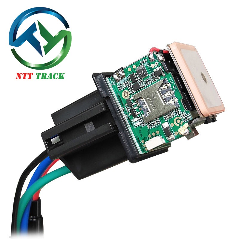 Định vị giám sát chống trộm xe máy dạng rơ le siêu nhỏ NTTRL720 - NTT Track