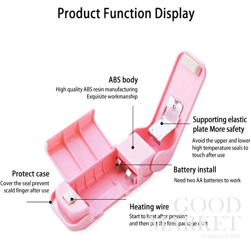 Máy Hàn Miệng Túi Nhựa Mini Cầm Tay Tiện Dụng Cho Gia Đình