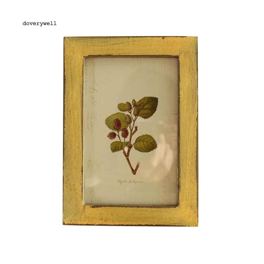 Khung ảnh gỗ trang trí 5 inch phong cách vintage