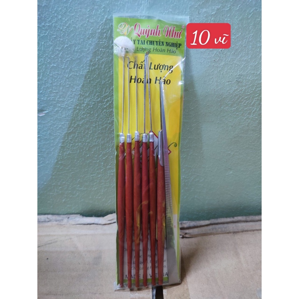 Combo 10 vĩ lấy ráy tai 7 món Quỳnh Như.