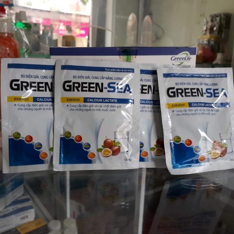 (Comb) 10 gói oresol chanh leo/chanh tươi hương vị thơm ngon- Bù nước và điện giải