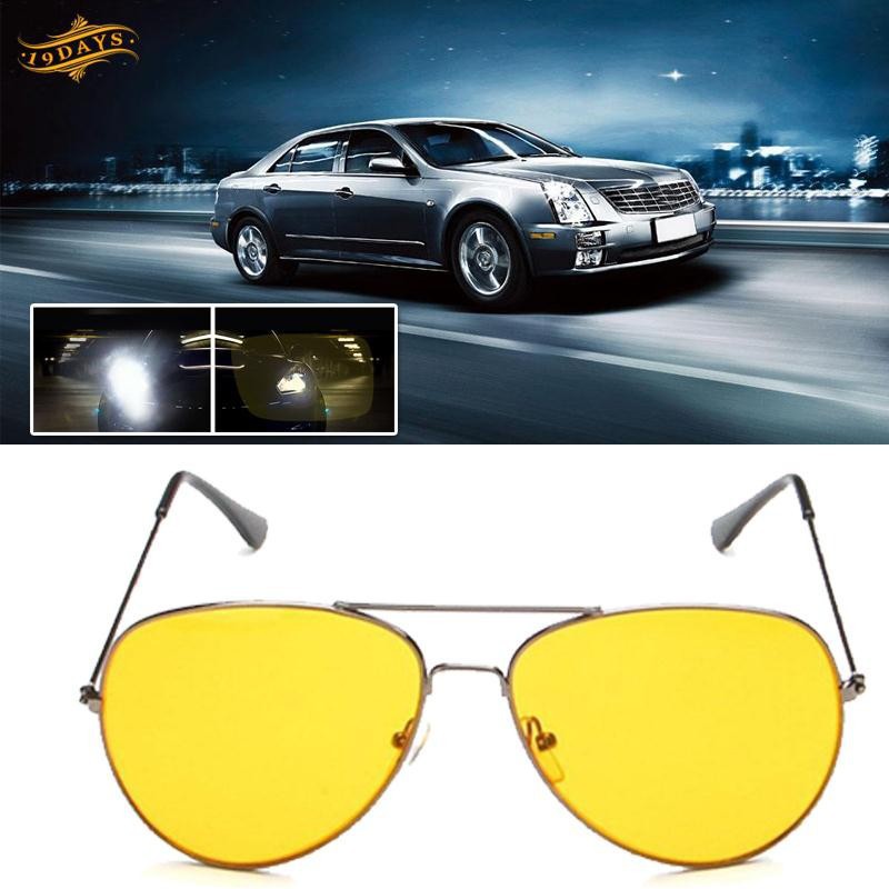 [PHÁ GIÁ] Kính mát, kính thời trang đi đêm Nam Nữ màu Vàng | BigBuy360 - bigbuy360.vn