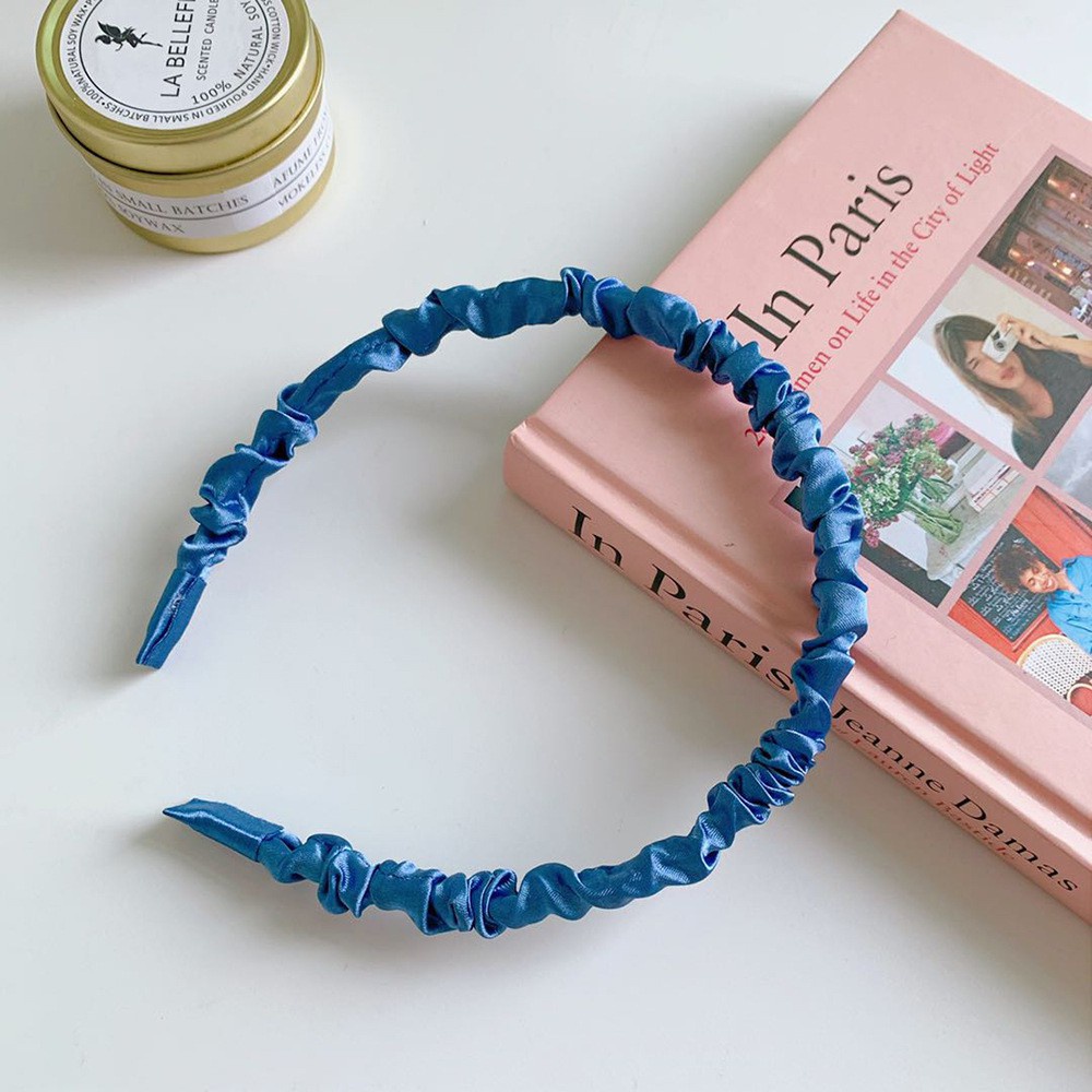 Bờm tóc vải autum phong cách Hàn Quốc nhiều màu