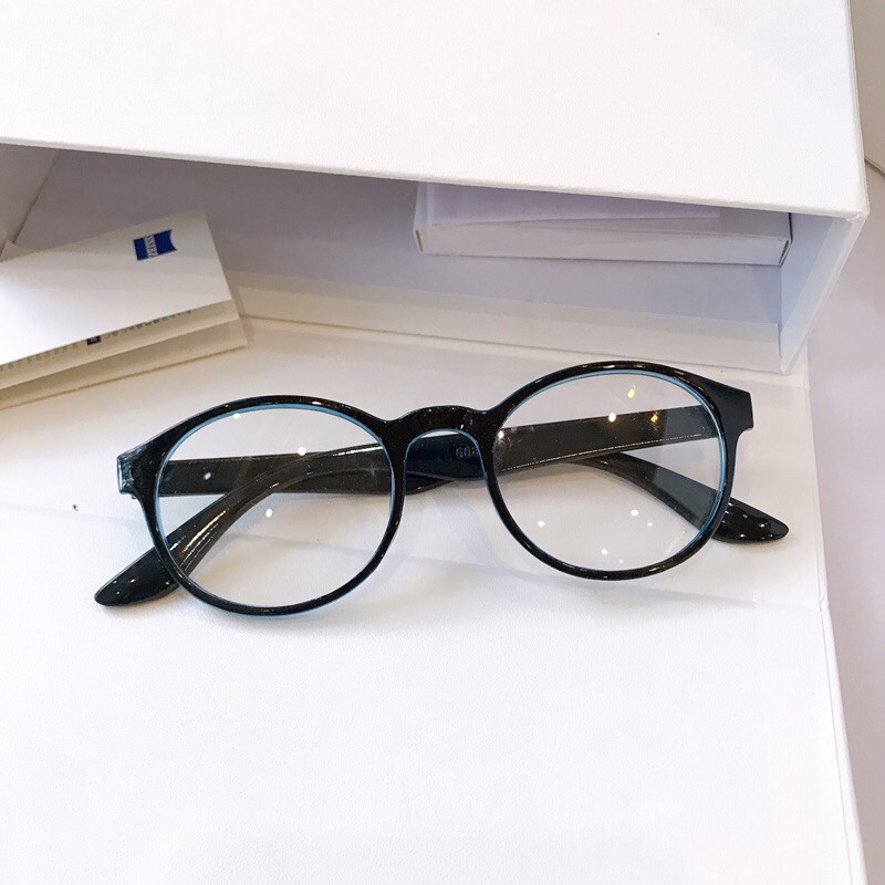 Kính Mắt tròn basic gọng nhựa
