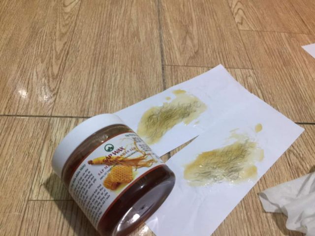 Sáp Wax Lông Nhân Sâm Shiny Handmade (tặng kèm dụng cụ wax)