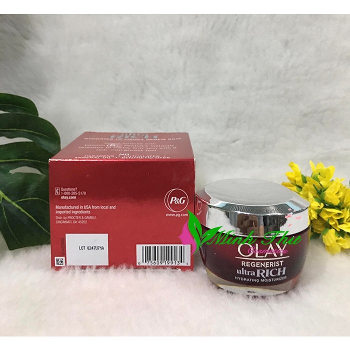 Kem Olay Regenerist ULTRA RICH Hydrating cream 48g - Mỹ