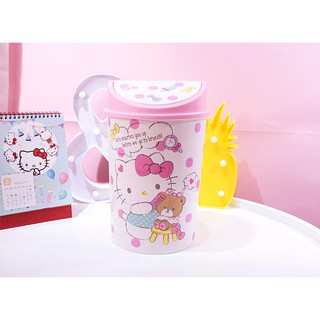 🌻 THÙNG RÁC NẮP LẬT 🎀KITTY HOUSE