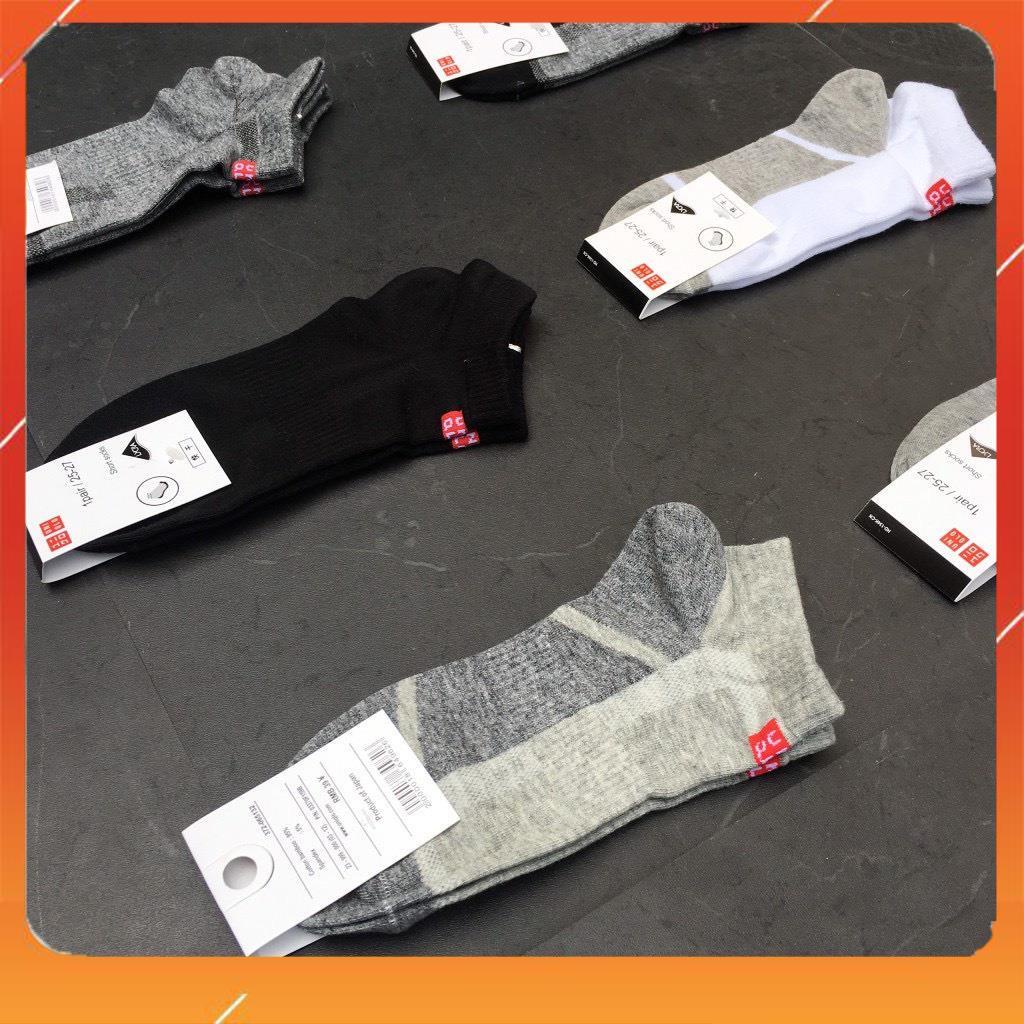 Set 10 đôi tất nam cổ cao UNI hàng xuất Nhật cao cấp nhiều màu