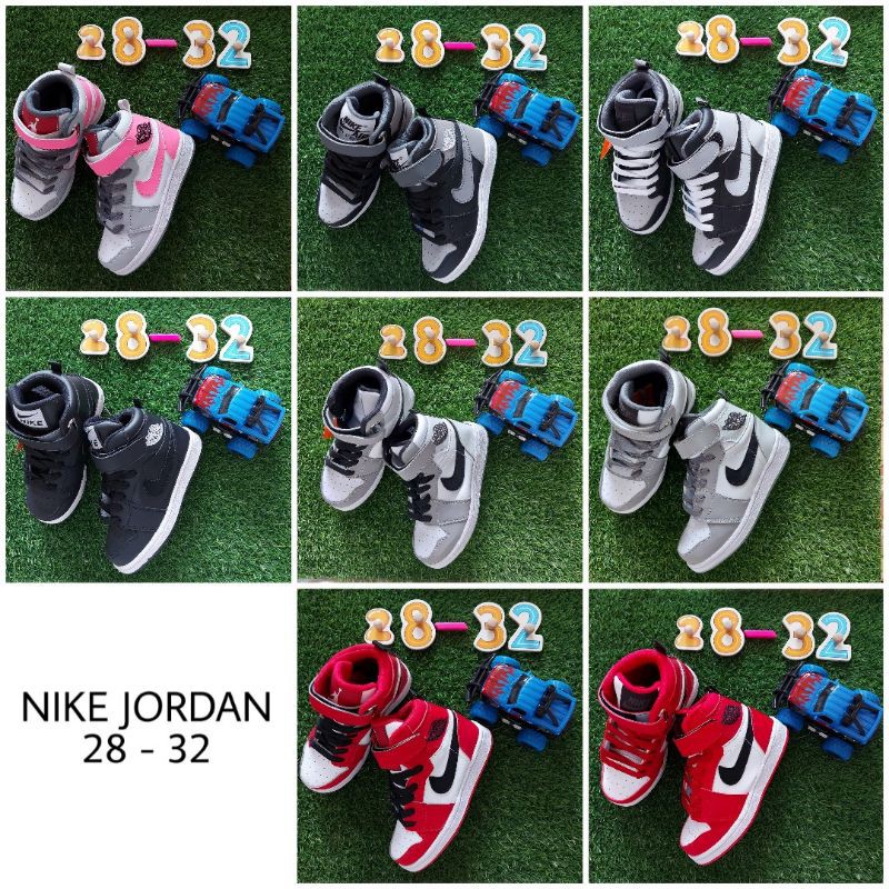 Giày BOOTS JORDAN Trẻ Trung Cá Tính Có SIZE 28 29 30 31 32 Dành Cho Bé
