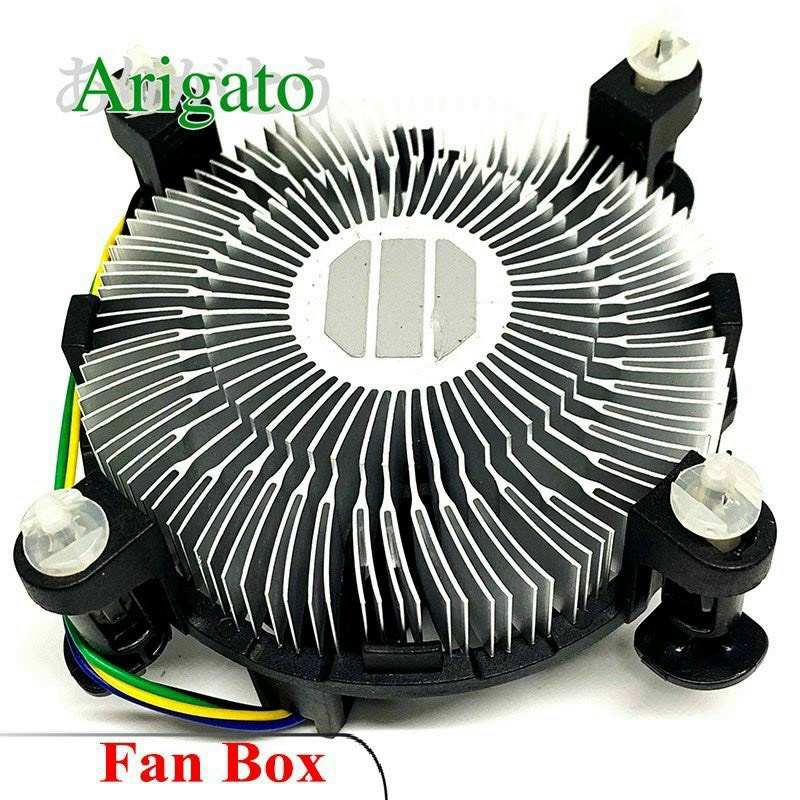 Fan box CPU Quạt chip box Cao Cấp socket 775/1155/1150 - Fan Led 5 màu siêu đẹp hàng chất lượng giá rẻ ADOO