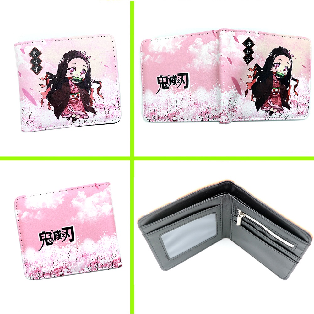 Ví Ngắn In Hình Nhân Vật Anime Demon Slayer Kimetsu No Yaiba Độc Đáo Thời Trang Cho Nam Và Nữ