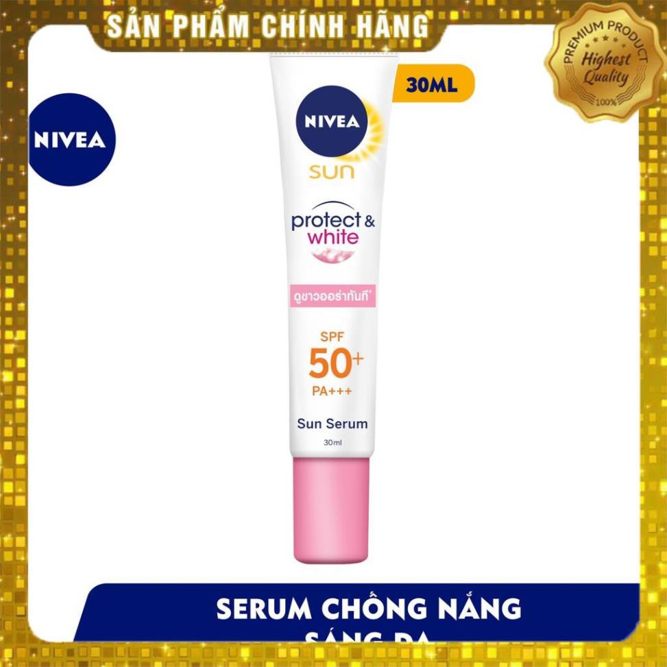 [Chính Hãng] Tinh chất chống nắng và trắng da tức thì Nivea SFP50+ PA+++ (30ml) - 86014