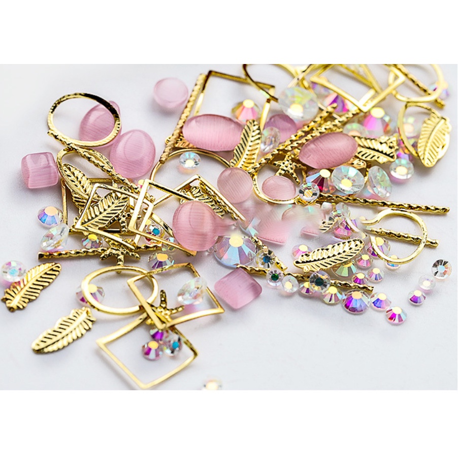 charm mắt mèo trang trí nail