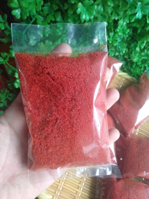 Thịt gấc - tinh chất từ trái gấc dùng để nấu xôi, chè..