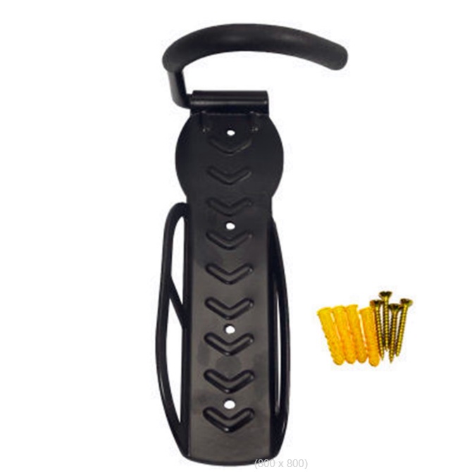 Giá treo xe đạp lên tường thép Sơn tĩnh điện 1 móc