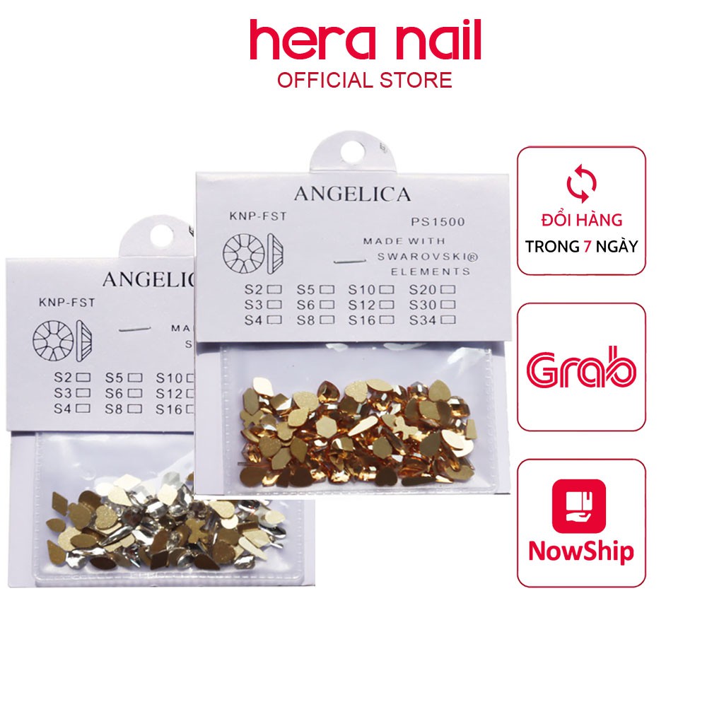 Đá chân bằng nail mix 100 viên