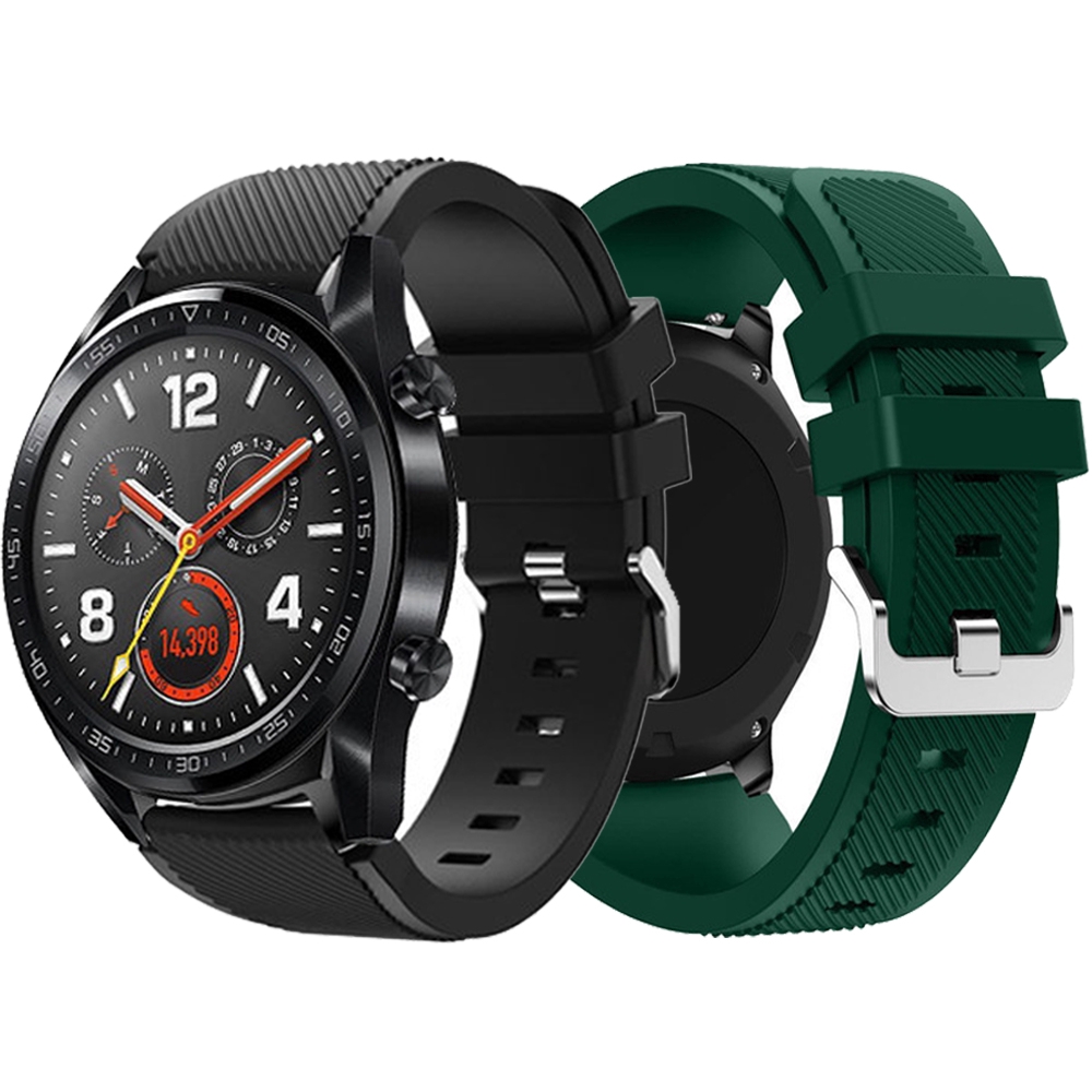 Dây Đeo Silicon 22mm Cho Đồng Hồ Thông Minh Huawei Watch Gt2/Gt Active/Honor Magic 2 46mm