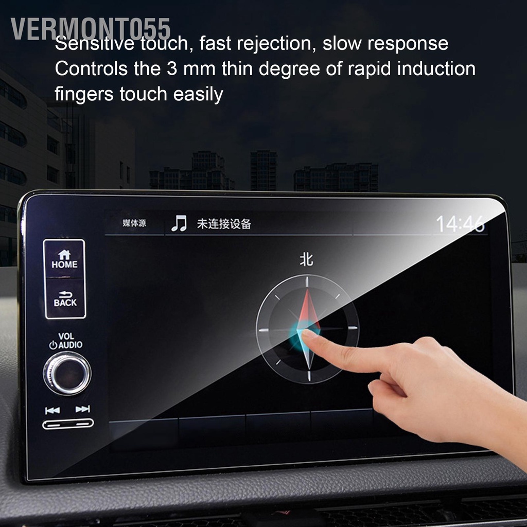 Vermont055 Tấm bảo vệ màn hình điều hướng ô tô Thay thế phim kính cường lực cho Civic 11 2022+