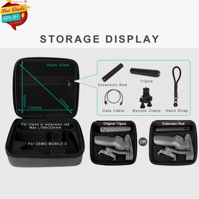 Túi Đựng Phụ Kiện Cho Dji Osmo Mobile 3