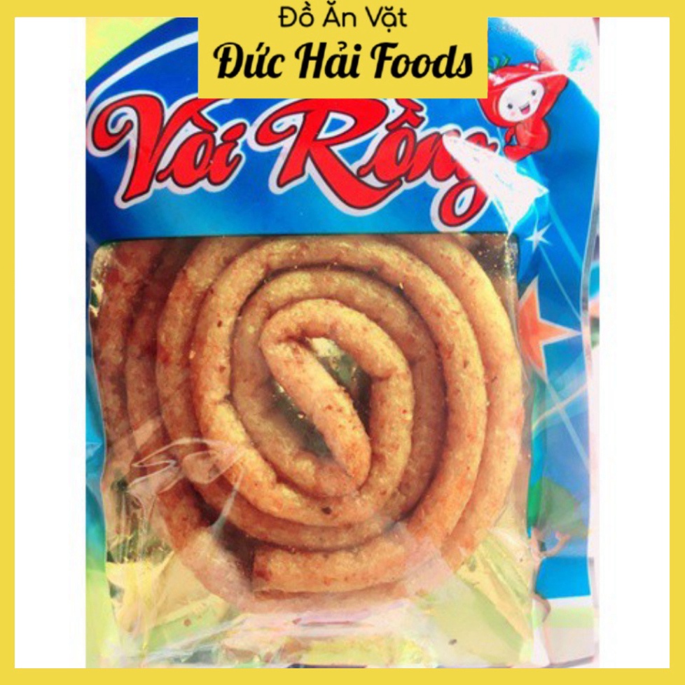 Snack Cay Vòi Rồng Set 10 Gói Hương Vị Cay Dai Ngon Đậm Đà Tuổi Thơ Cổng Trường Sỉ Đồ Ăn Vặt Trẻ Em Hà Nội ĐỨC HẢI FOODS