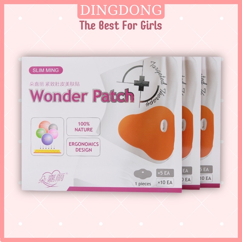 Bộ 5 Miếng Dán Mỡ Bụng MYMI WONDER PATCH Giảm Cân An Toàn Hiệu Quả