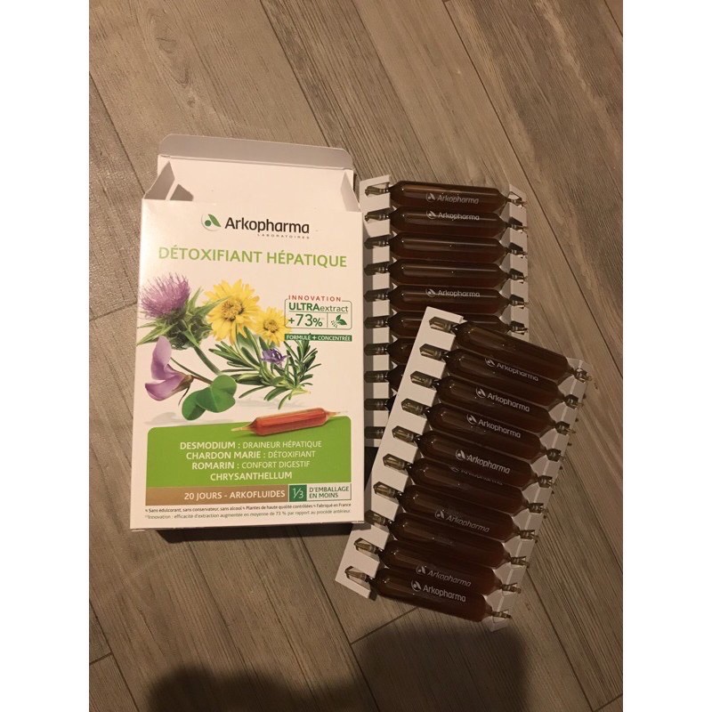 Combo thải độc gan detox Bio arkopharma 20 ống nội địa Pháp | BigBuy360 - bigbuy360.vn