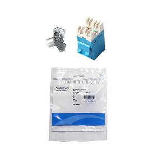 Nhân mạng âm tường cat6 Commcospe - Hạt mạng âm tường cat6 dùng cho mặt nạ Commcospe