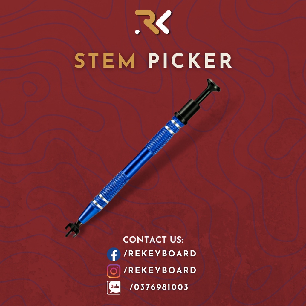 Stem Picker dùng để giữ Stem | Phụ kiện Lube, Moding cho bàn phím custom | Rekeyboard