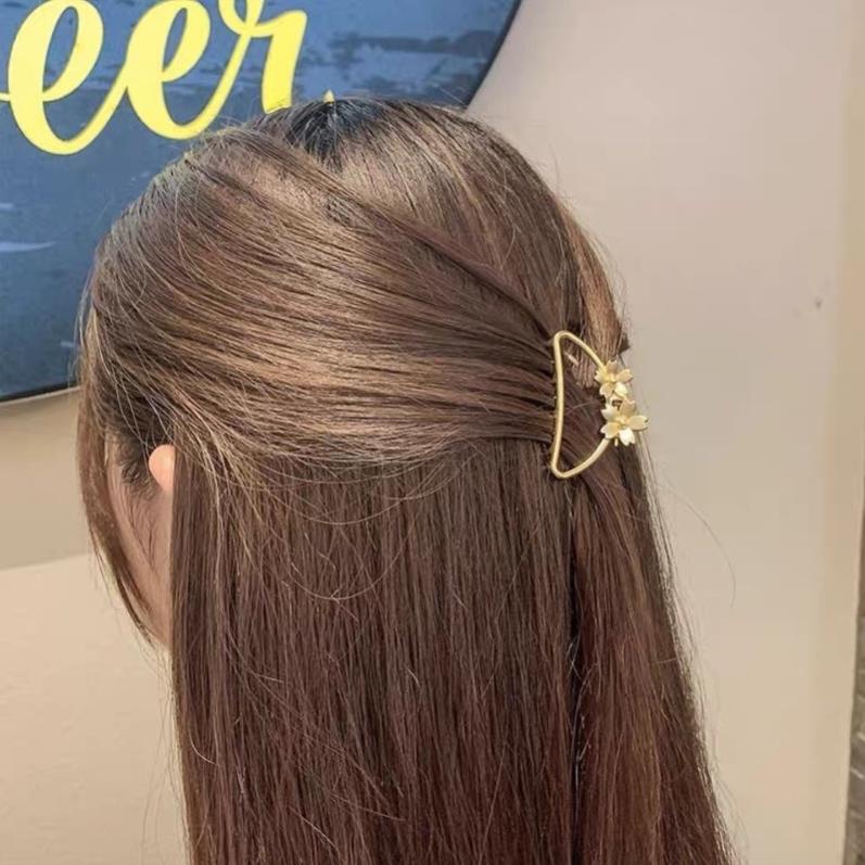 Sét 8 Kẹp Tóc Mái Càng Cua Kim Loại Mini Siêu Xinh Phong Cách Hàn Quốc