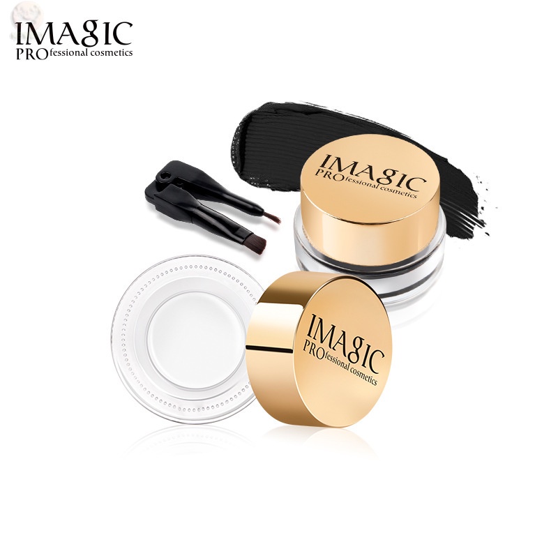 Bút Kẻ Mắt IMAGIC Nhanh Khô Chống Thấm Nước Không Nhòe Lâu Trôi Kèm Cọ Trang Điểm