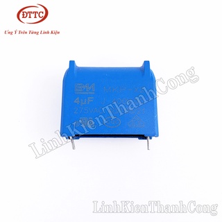 Tụ bếp từ 4uf 275vac 400vdc đứng xanh
