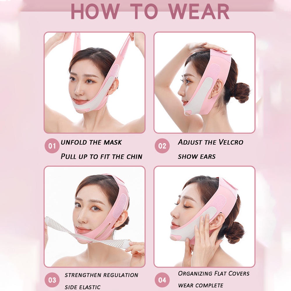 Đai Đeo Nâng Cơ Mặt Tạo Cằm V-line Thon Gọn Dành Cho Nữ