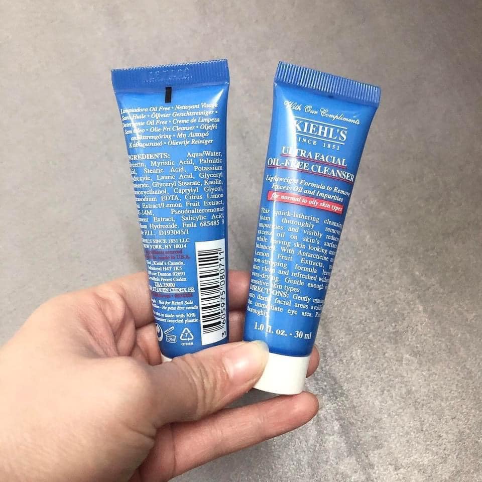 Sữa rửa mặt kiểm soát dầu Kiehls mini 30ml - ALISA