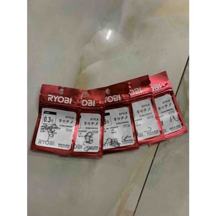 Lưỡi Câu Ryobi - Lưỡi Câu Ryobi Đủ Size Từ Bé Đến Lớn, Siêu Nhạy