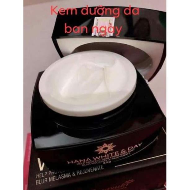 Kem Trắng Da Chống Nắng Ban Ngày Hana White Day- Hanayuki Chính Hãng 100%