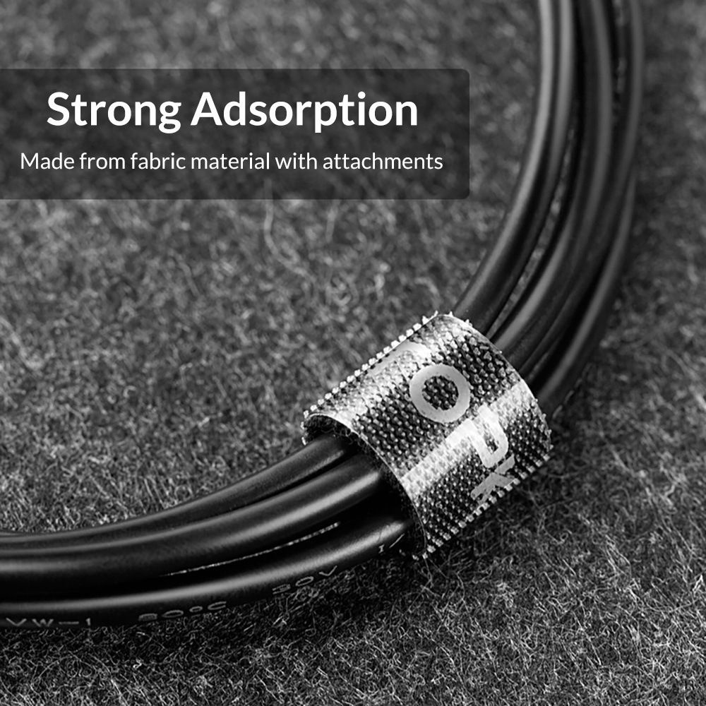 Dây Quấn Cáp TPOK Chất Liệu Nylon Siêu Bền|Dụng Cụ Kẹp Dây Cáp Gọn Gàng Thời Trang