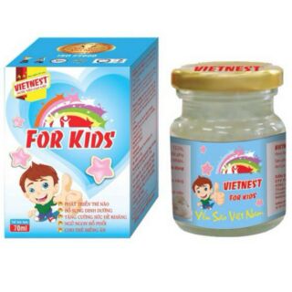 FREESHIP 99K TOÀN QUỐC [Mã tặng 30k] NƯỚC YẾN TRẺ EM KID CAO CẤP (VIETNEST FOR KIDS)